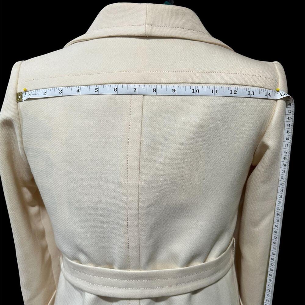 Vintage 60s mod trench coat - Picture 7 of 8